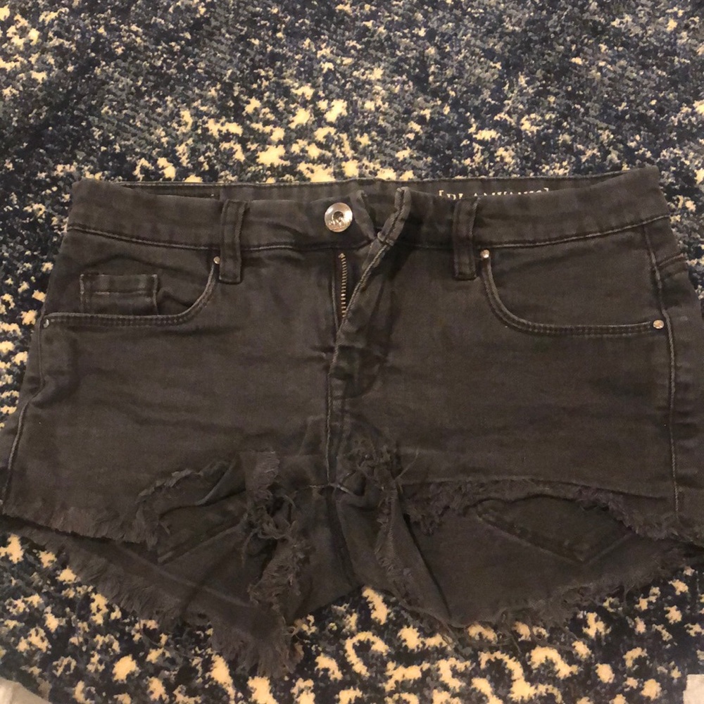 Black denim